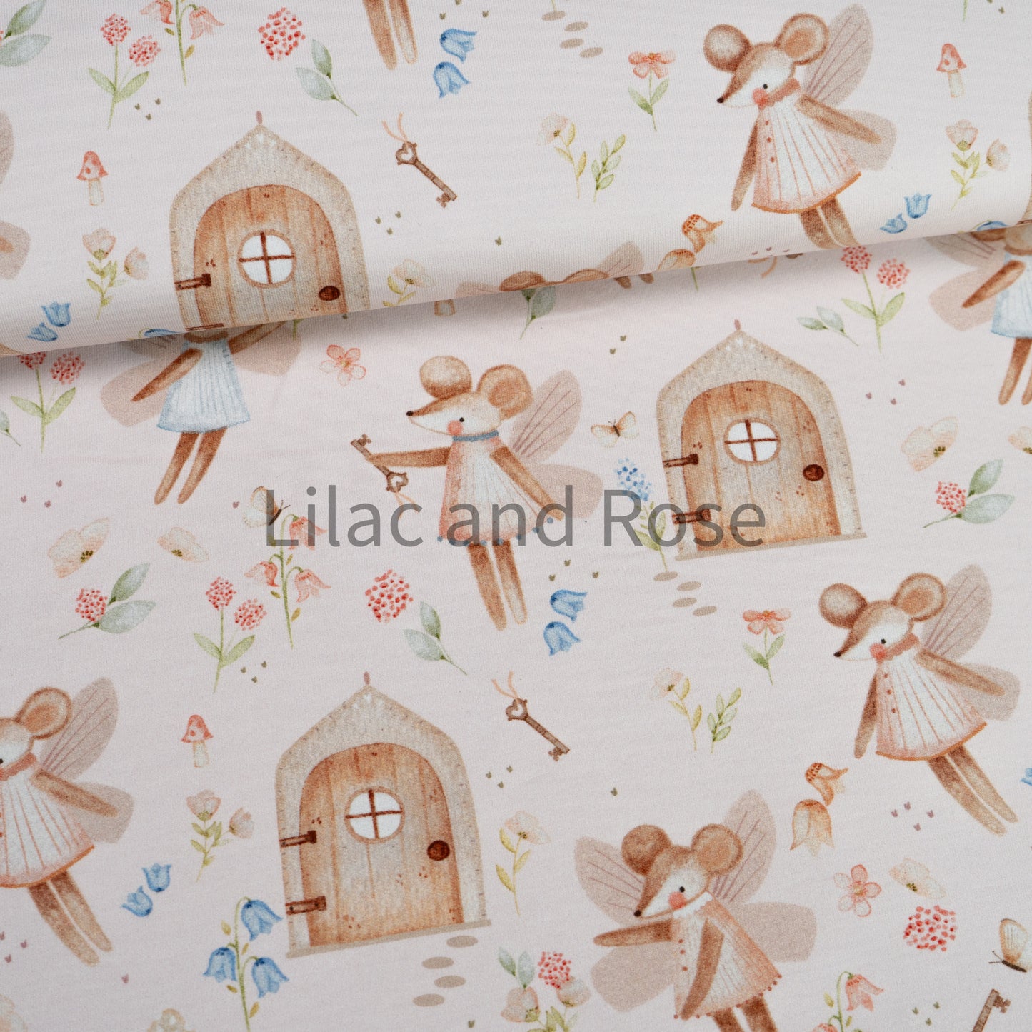 Cotton Jersey - Hidden Garden - Sweet