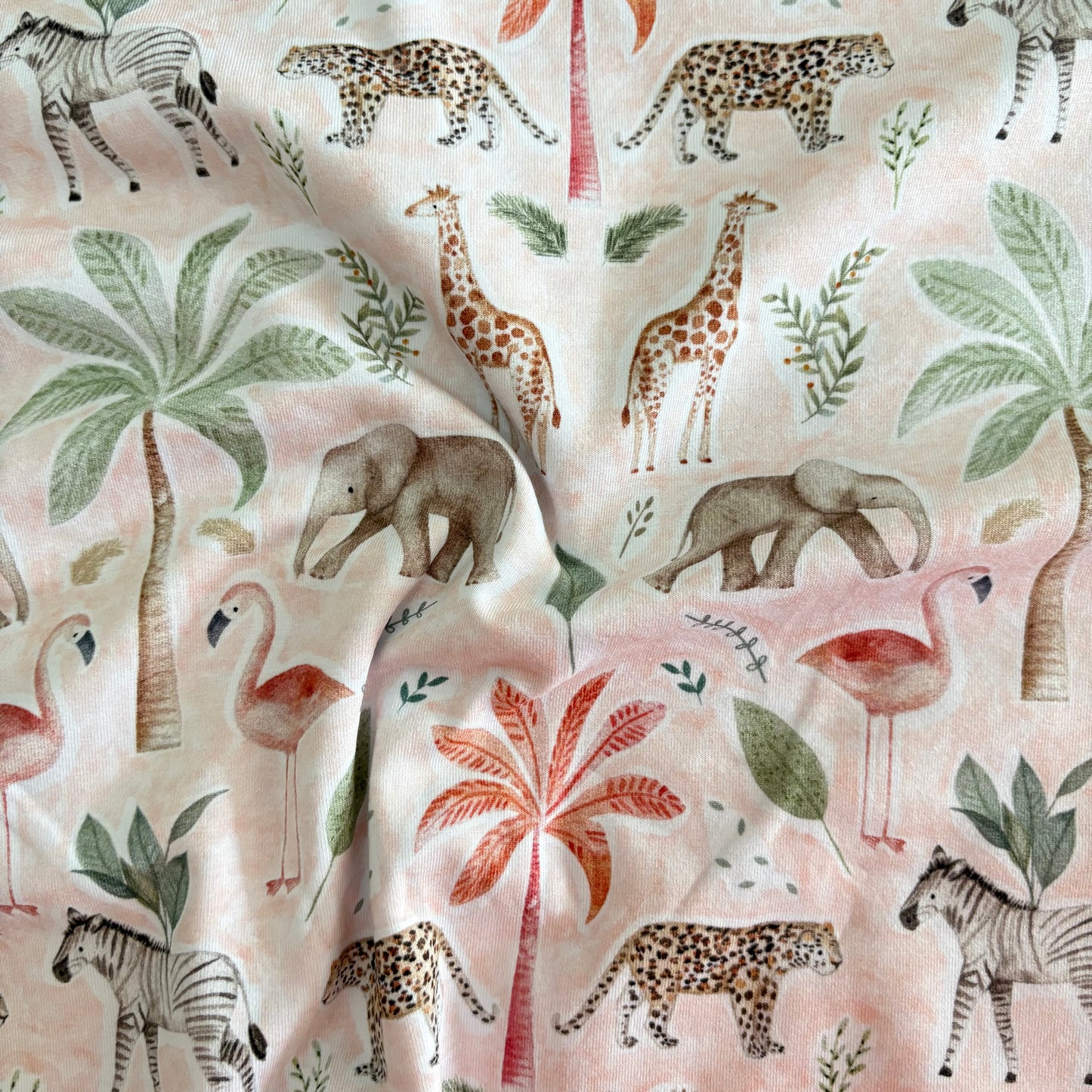 Cotton Jersey - Jungle Match - Floss