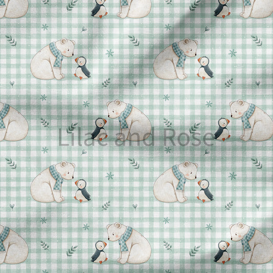 PRE-ORDER - Raffy and Levi - Mint Gingham (Exclusive)