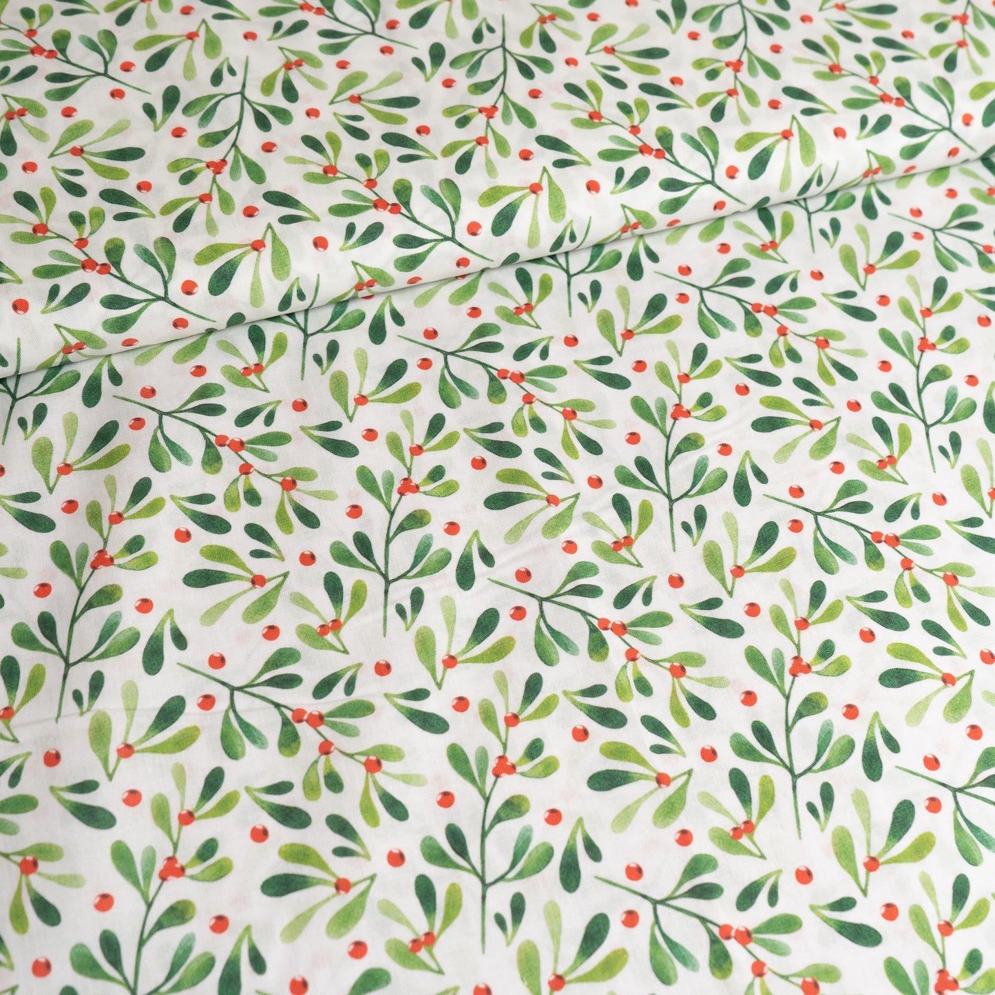 Remnant 50cm - 100% Cotton - Mistletoe