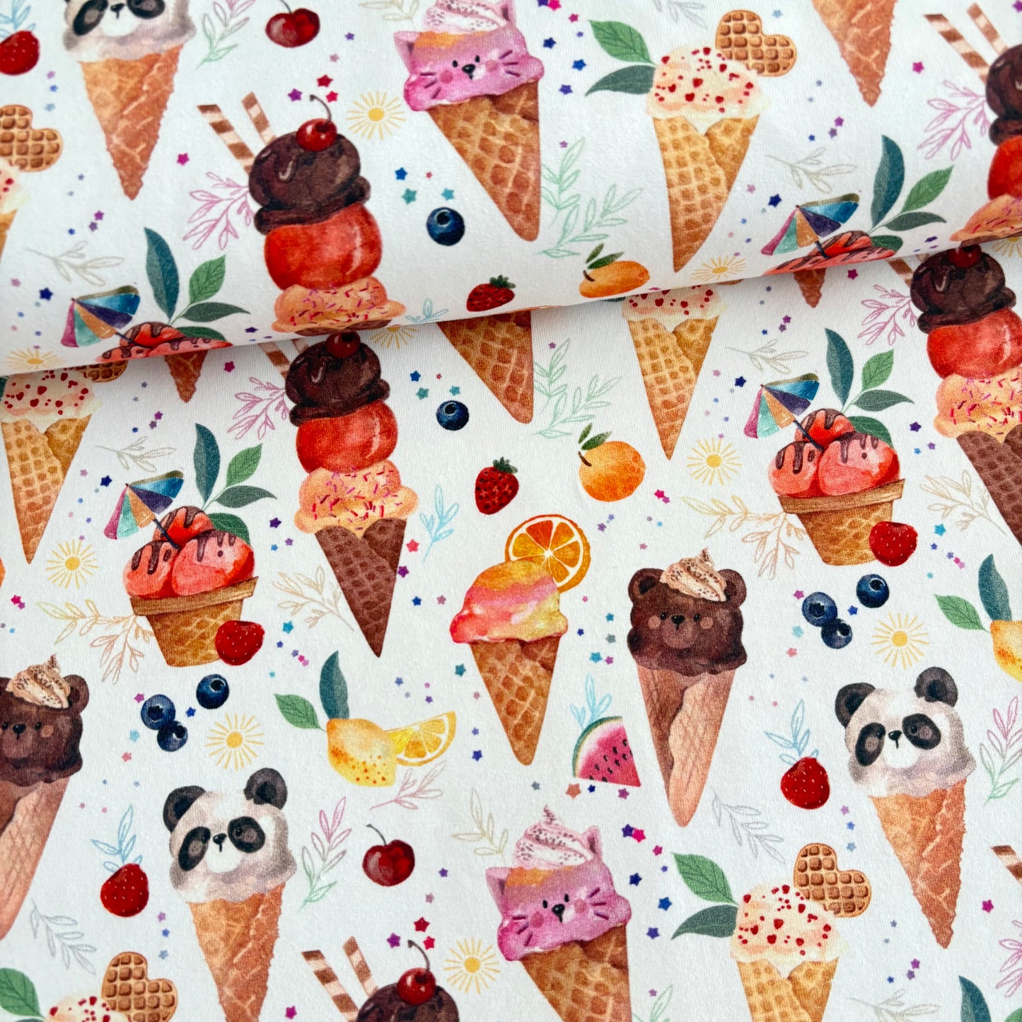 Cotton Jersey - Summer Treats
