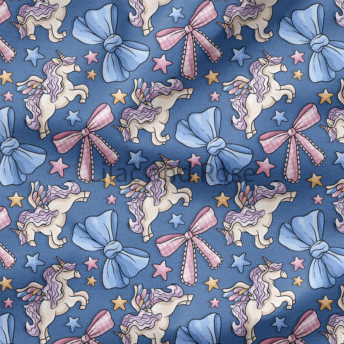 PRE-ORDER - Unicorn Bows - Blue