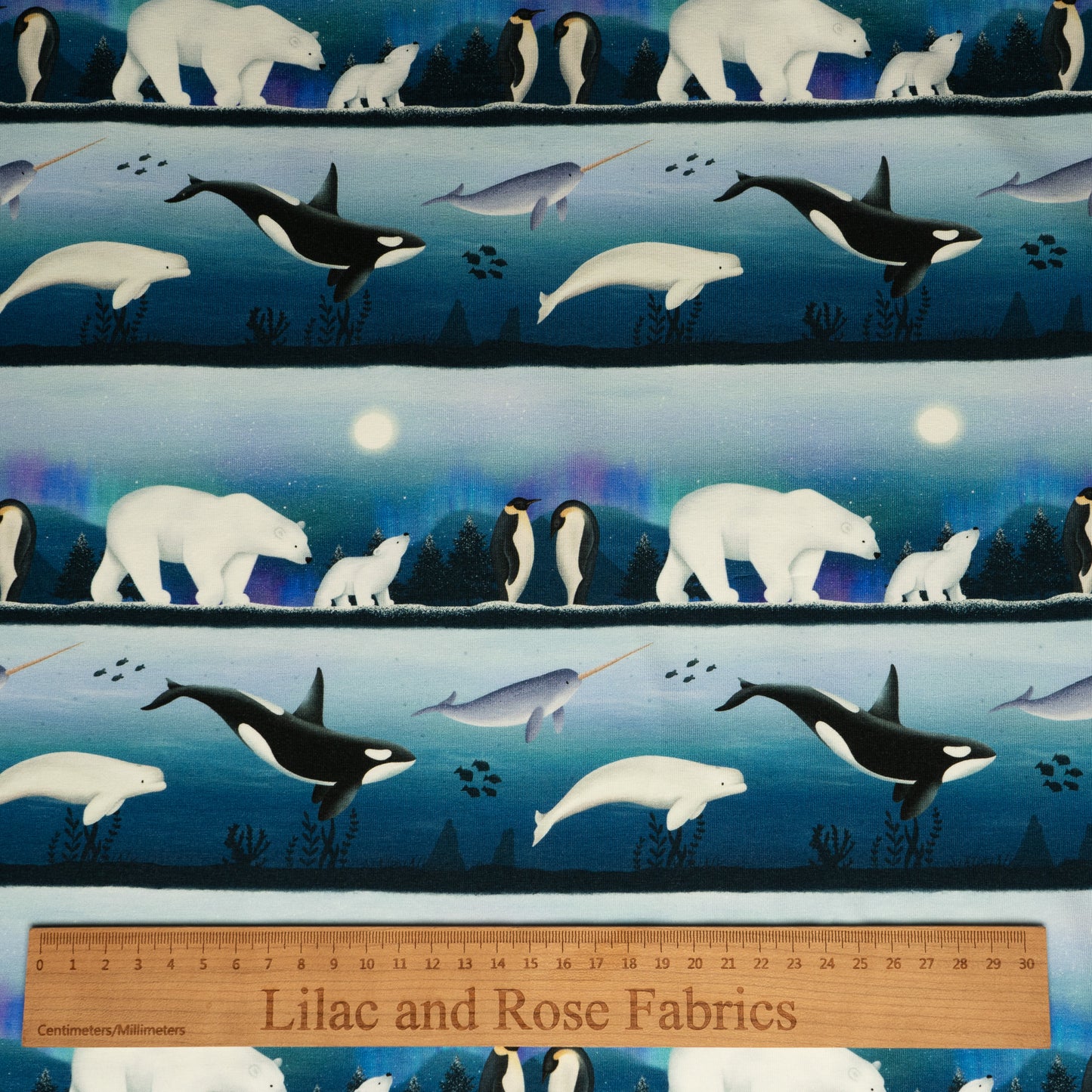 Cotton Jersey - Arctic Animals