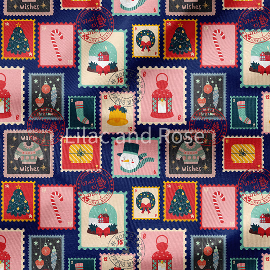 PRE-ORDER - Navy Christmas Stamps