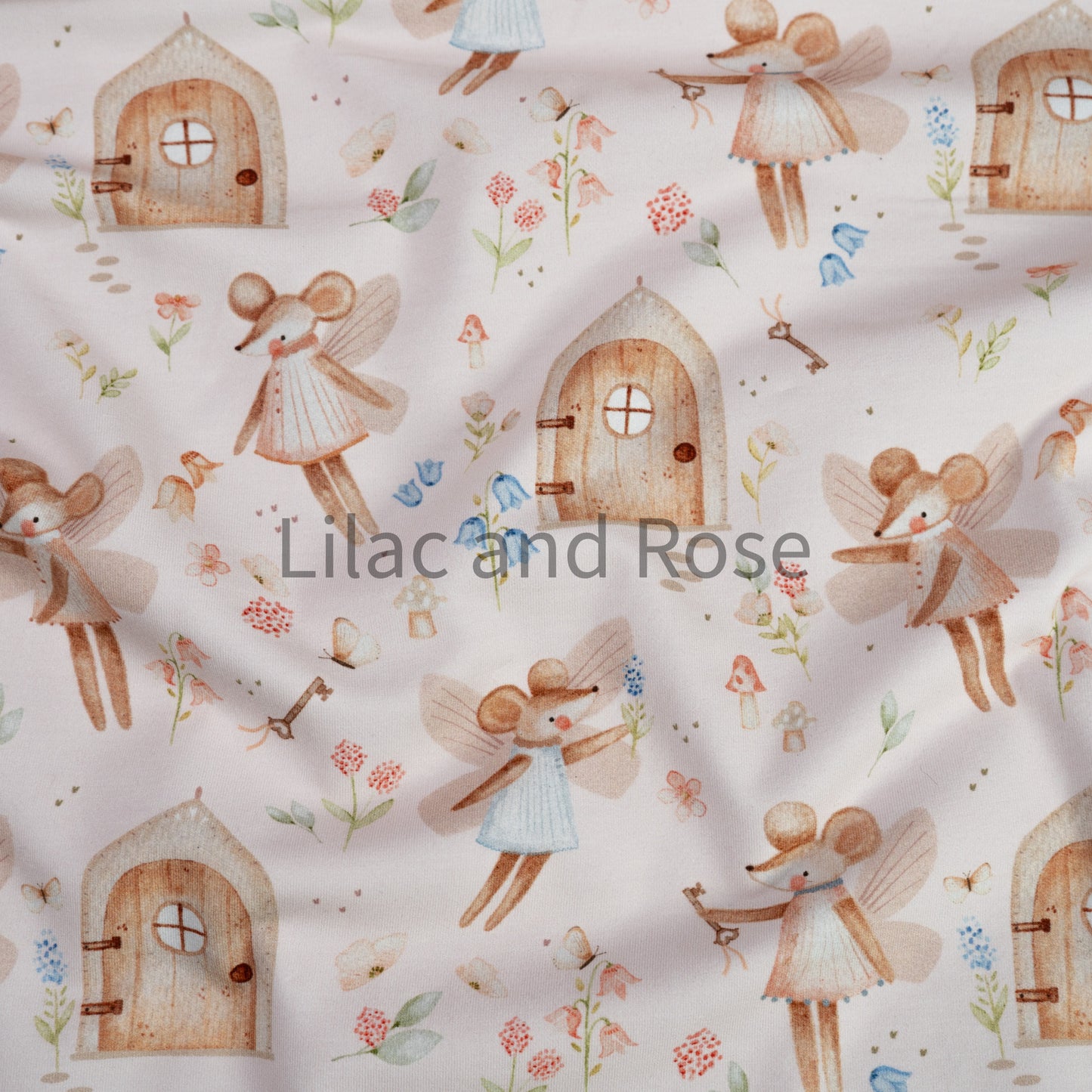 Cotton Jersey - Hidden Garden - Sweet