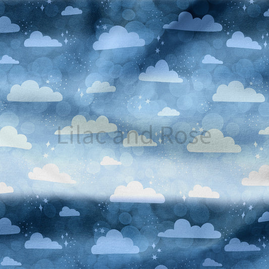 PRE-ORDER - Blue Ombré Clouds