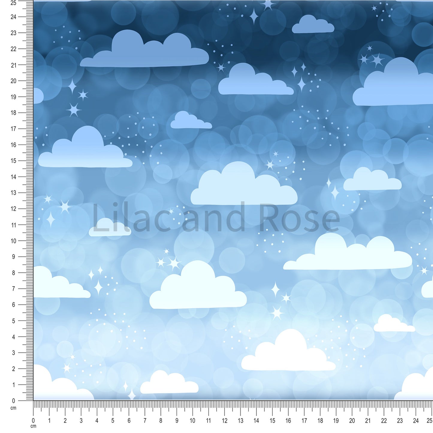 PRE-ORDER - Blue Ombré Clouds