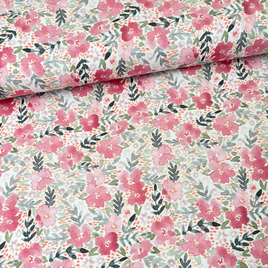 Cotton Jersey - Rosalia in Quartz