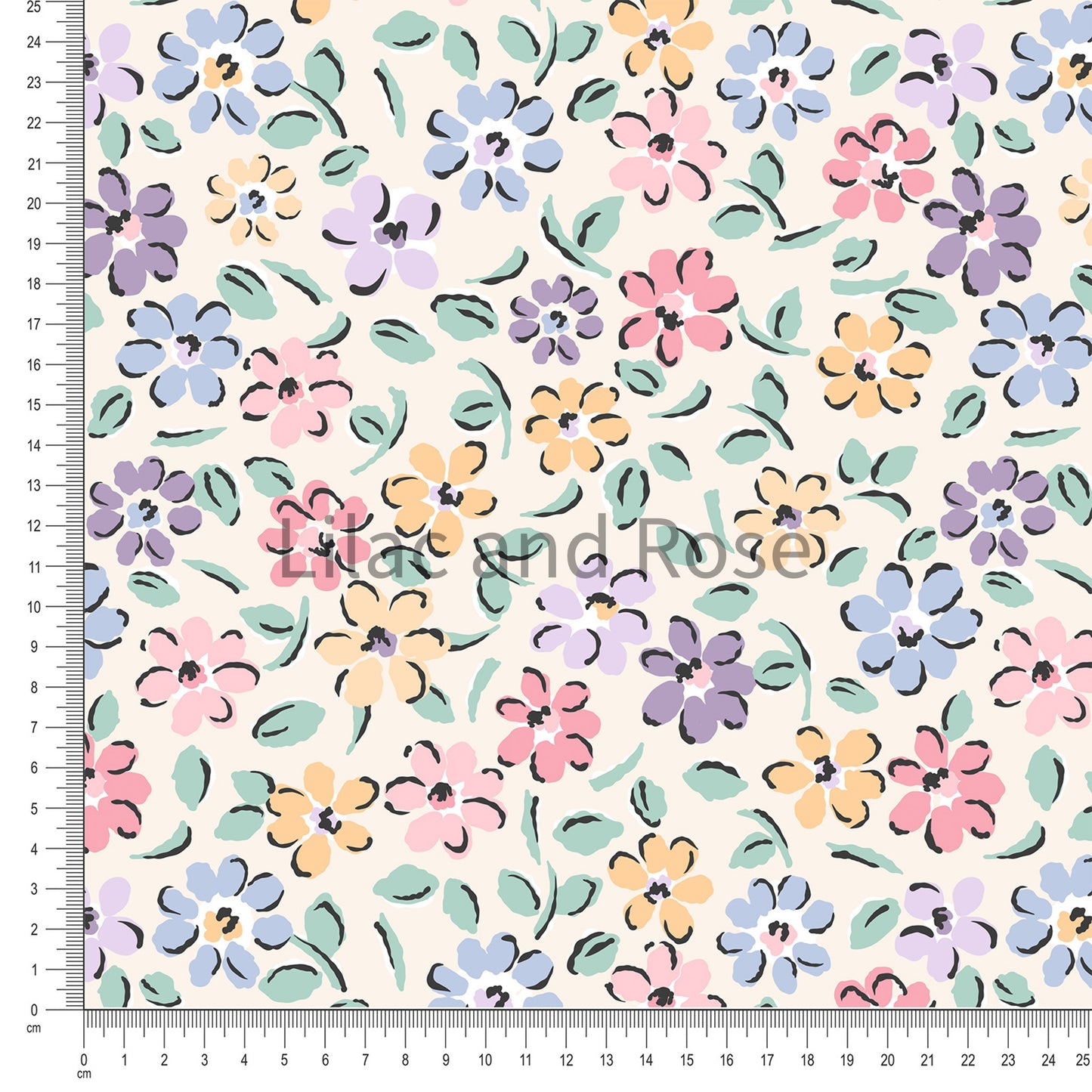 PRE-ORDER - Ditsy Pastel Flowers