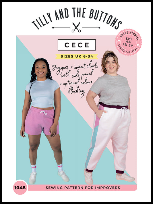 Tilly and the Buttons Cece Joggers & Sweat Shorts
