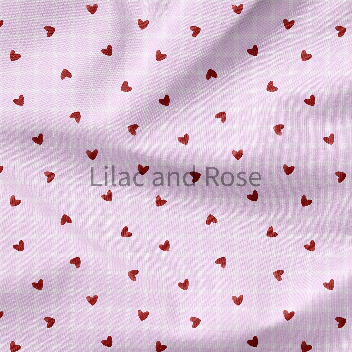 PRE-ORDER - Ditsy Hearts - Pink