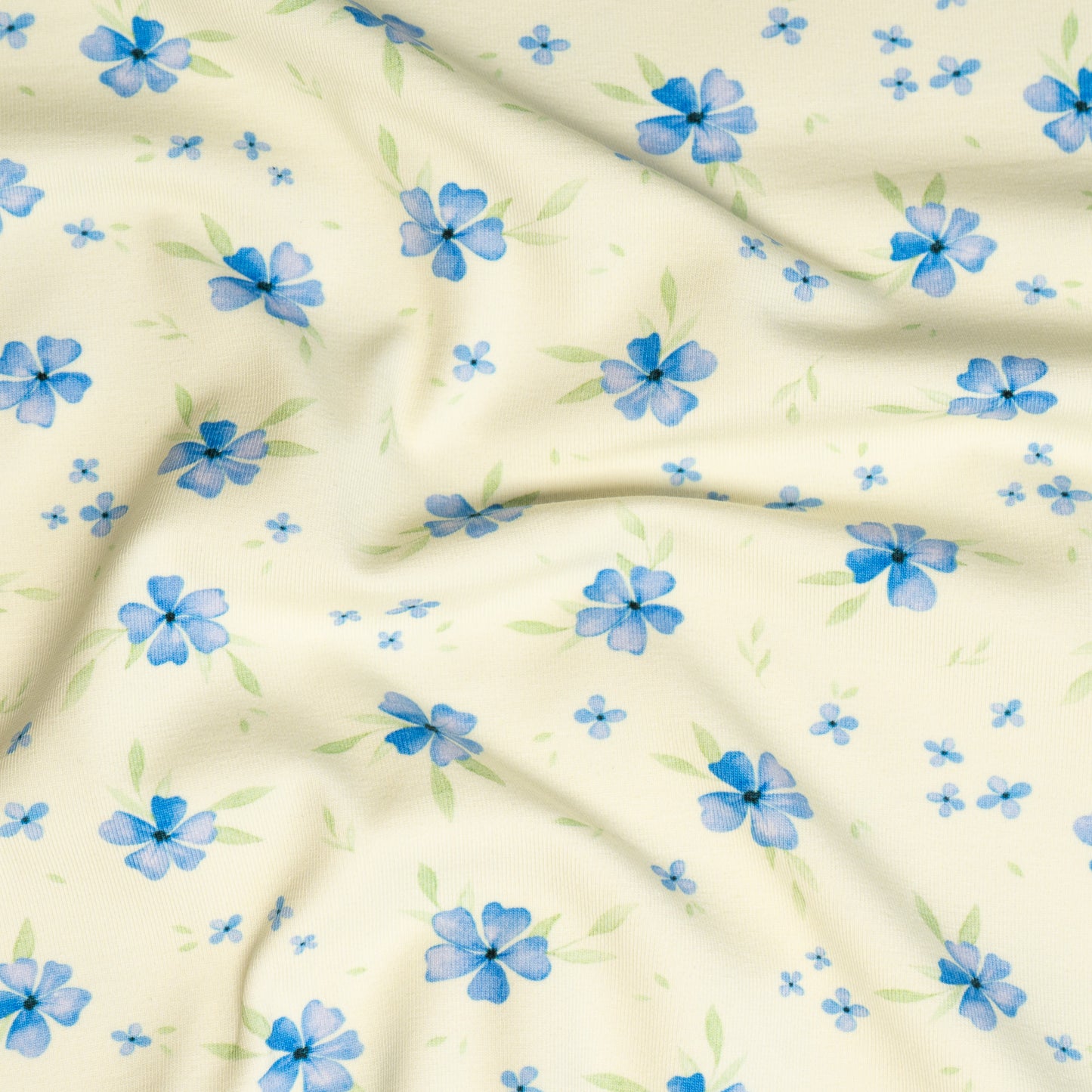 Cotton Jersey - Fleur in Yellow (Exclusive)