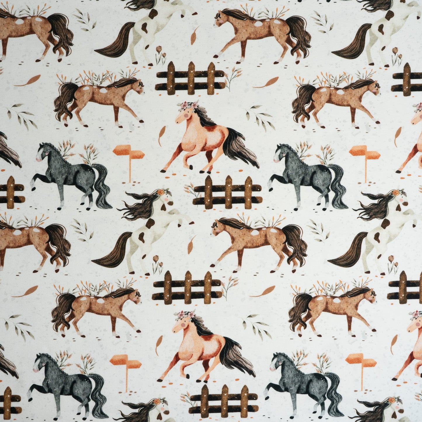 Cotton Jersey - Trott in White