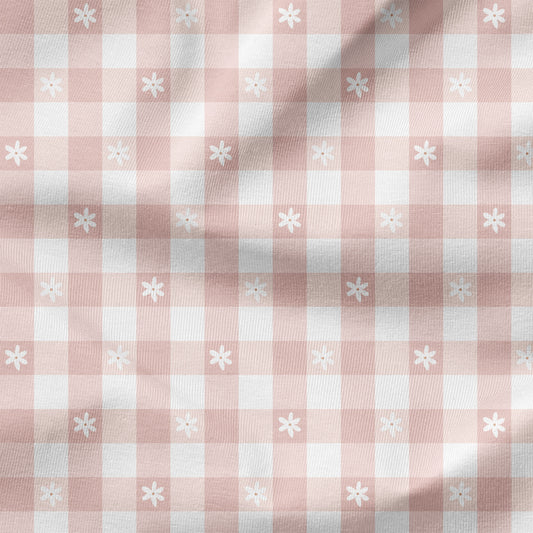 PRE-ORDER - Daisy Gingham Blush