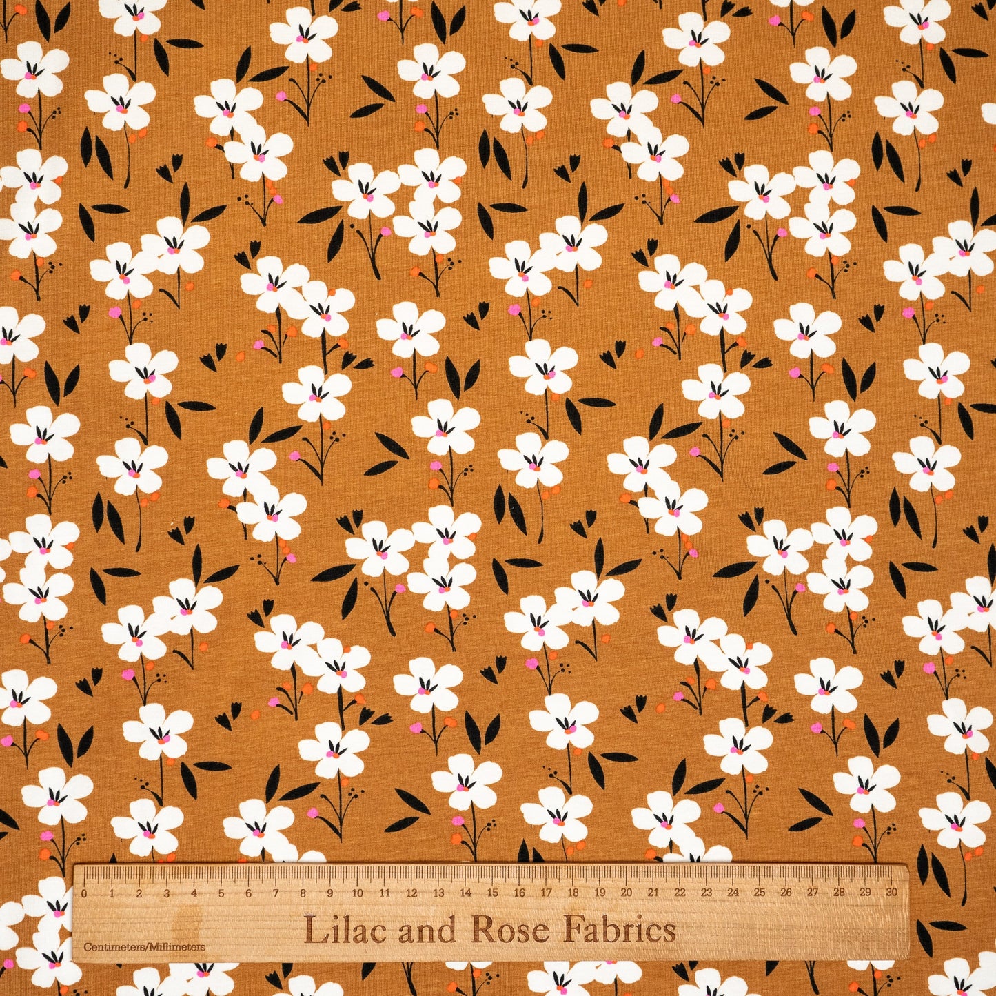 Cotton Jersey - Spring in Gold - Dashwood Studios
