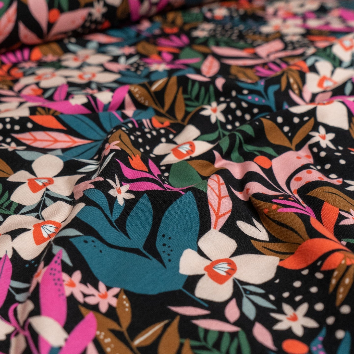 Remnant 79cm - Cotton Jersey - Secret Garden - Dashwood Studios