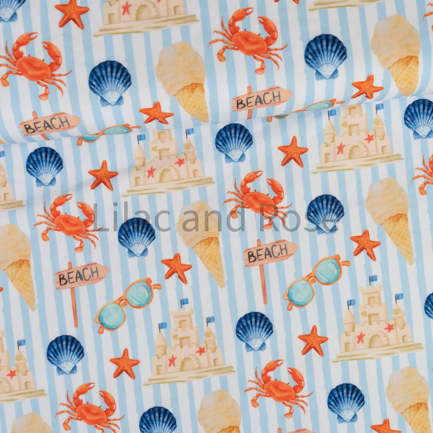 Swim - Beach Days Blue Stripe
