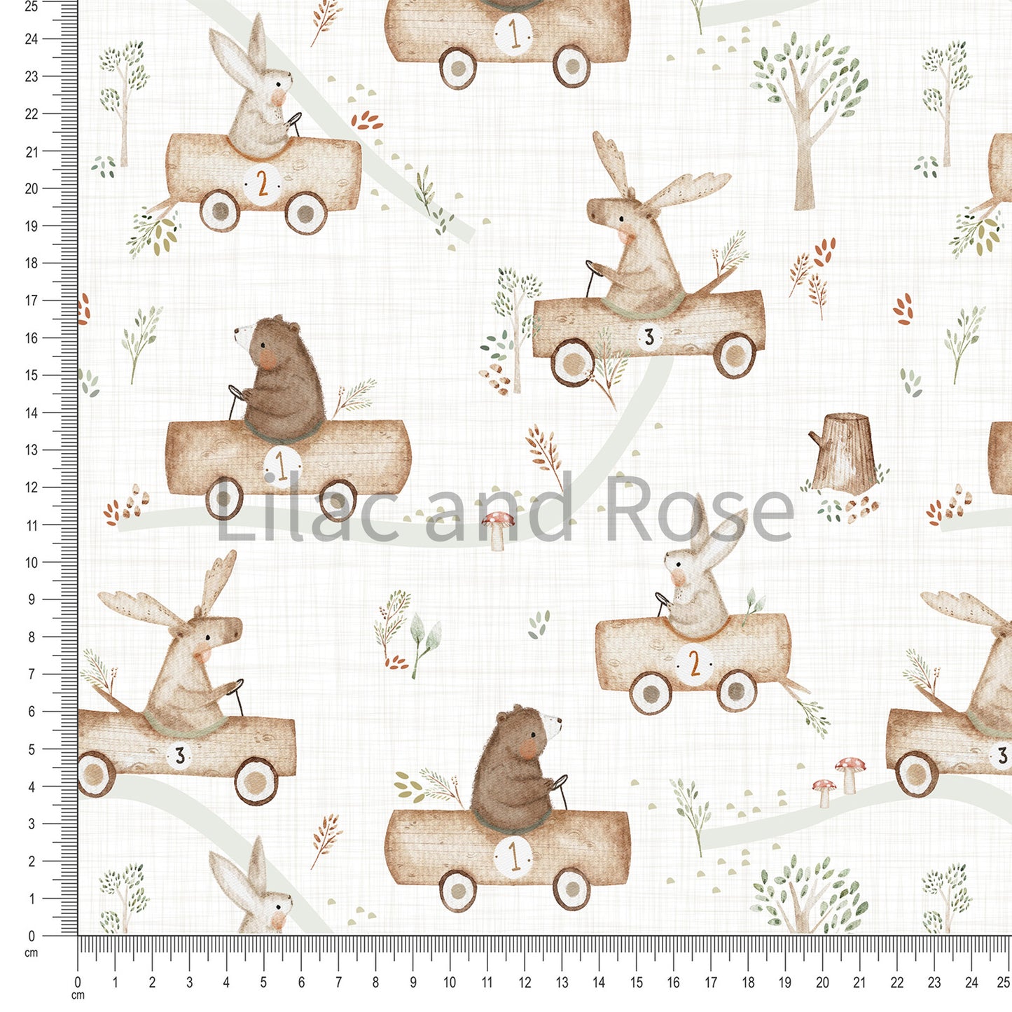 PRE-ORDER - Woodland Races in White