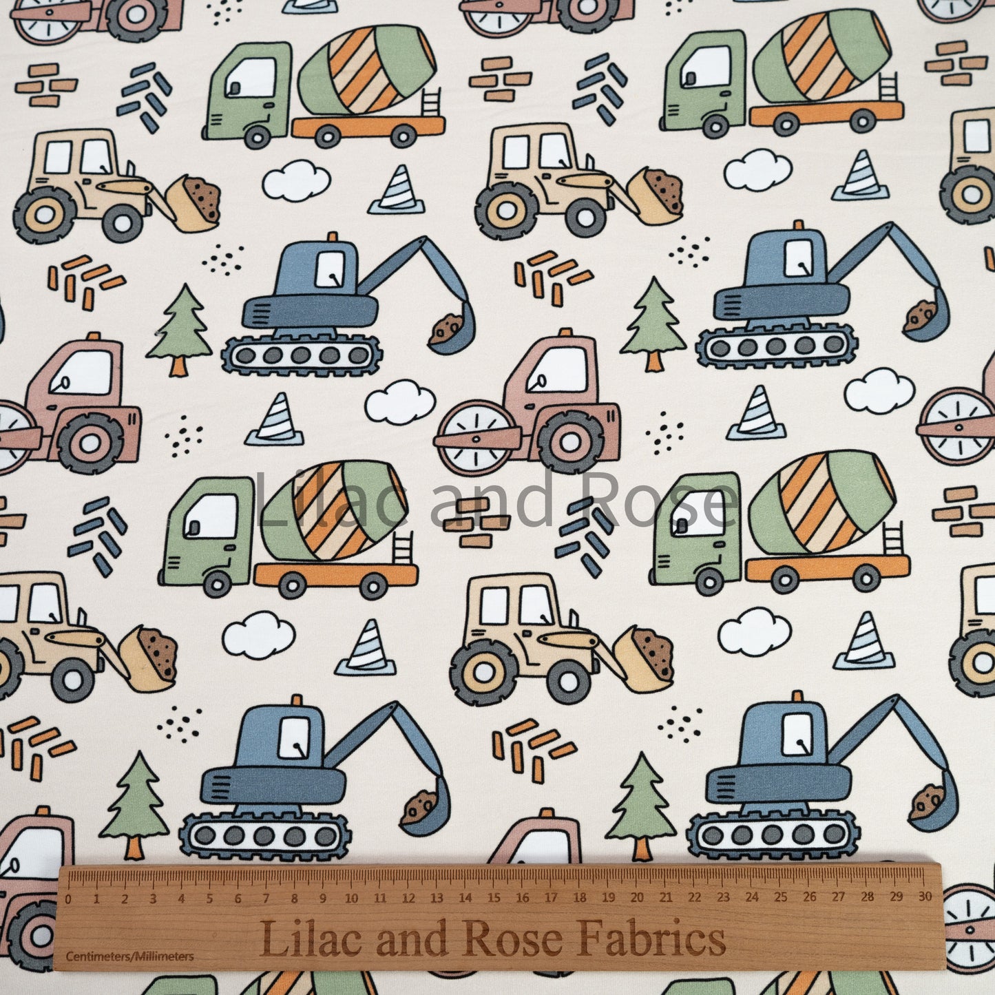 French Terry - Beige Construction