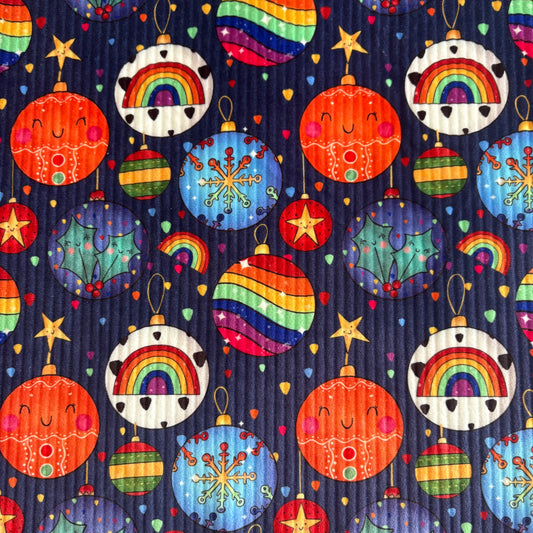 Ribbed Squish - Bright Baubles
