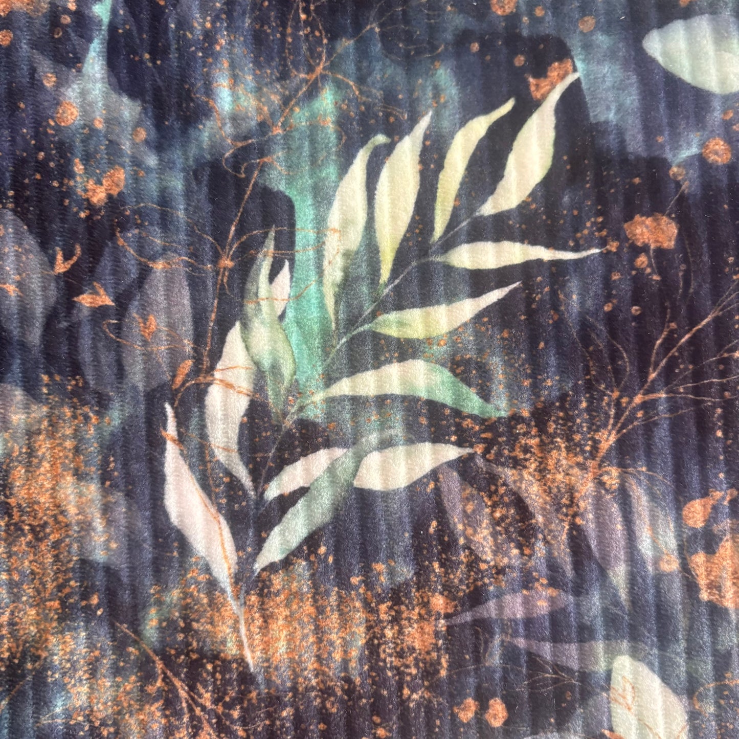Ribbed Squish - Sparkly Leaves