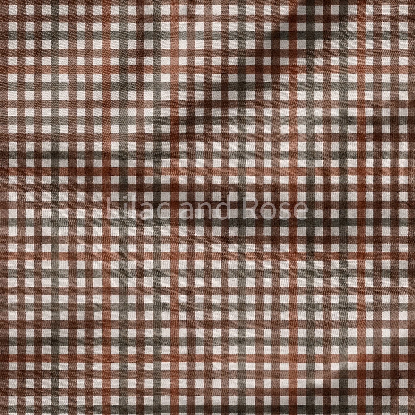 PRE-ORDER - Mini Brown Gingham