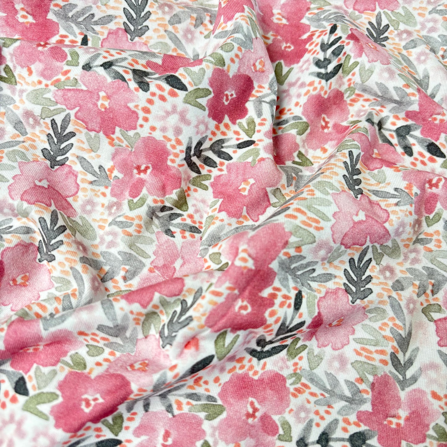 Cotton Jersey - Rosalia in Quartz