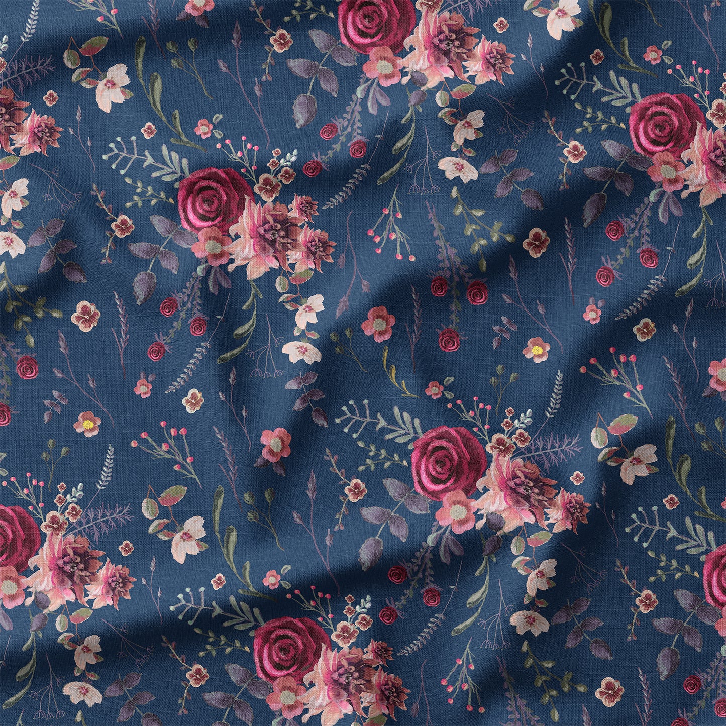 PRE-ORDER - Floral Bouquet in Navy