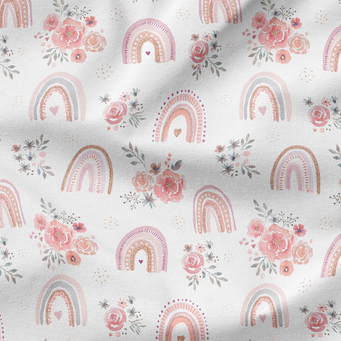 PRE-ORDER - Pink Floral Rainbows