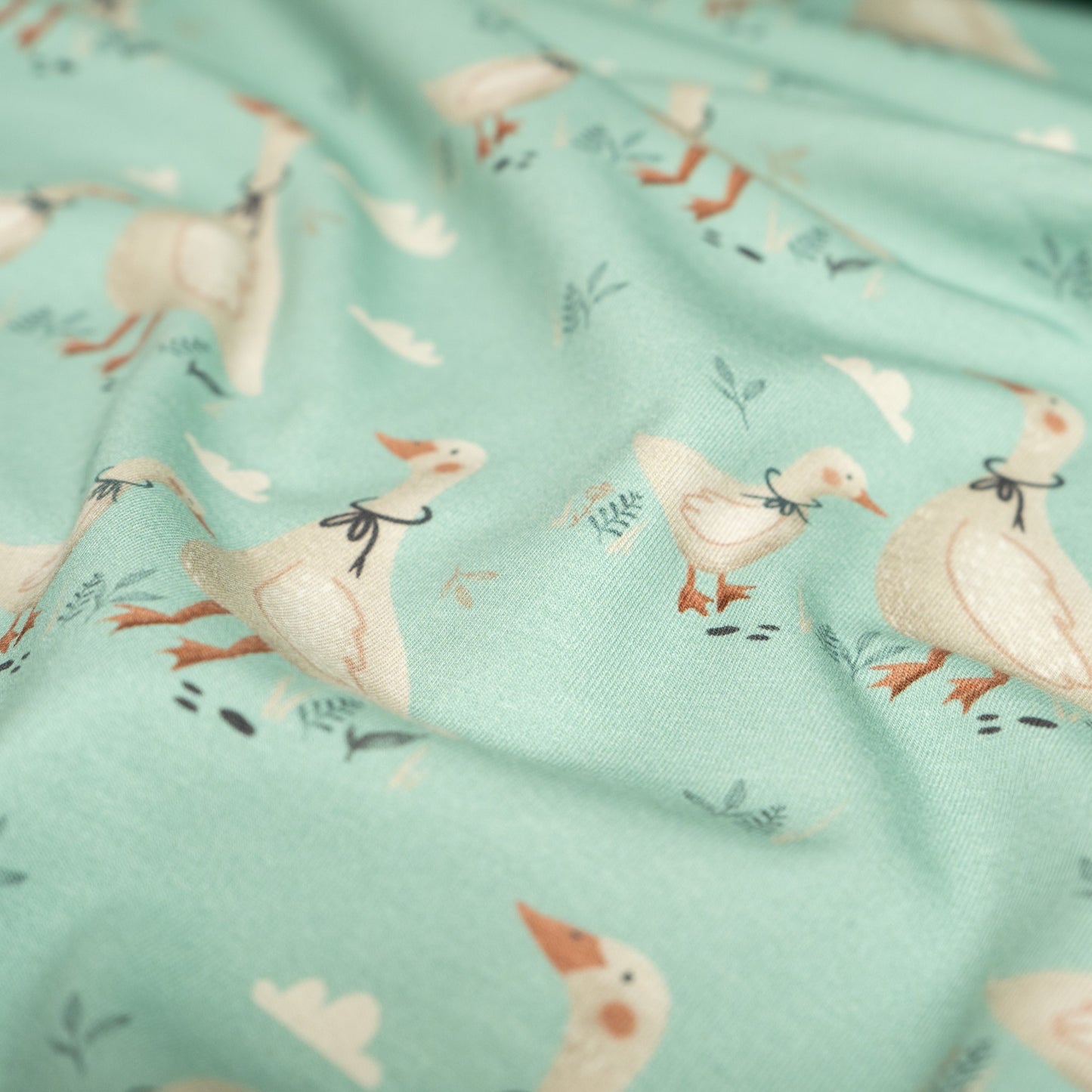 Cotton Jersey - Gussie in Mint (Exclusive)