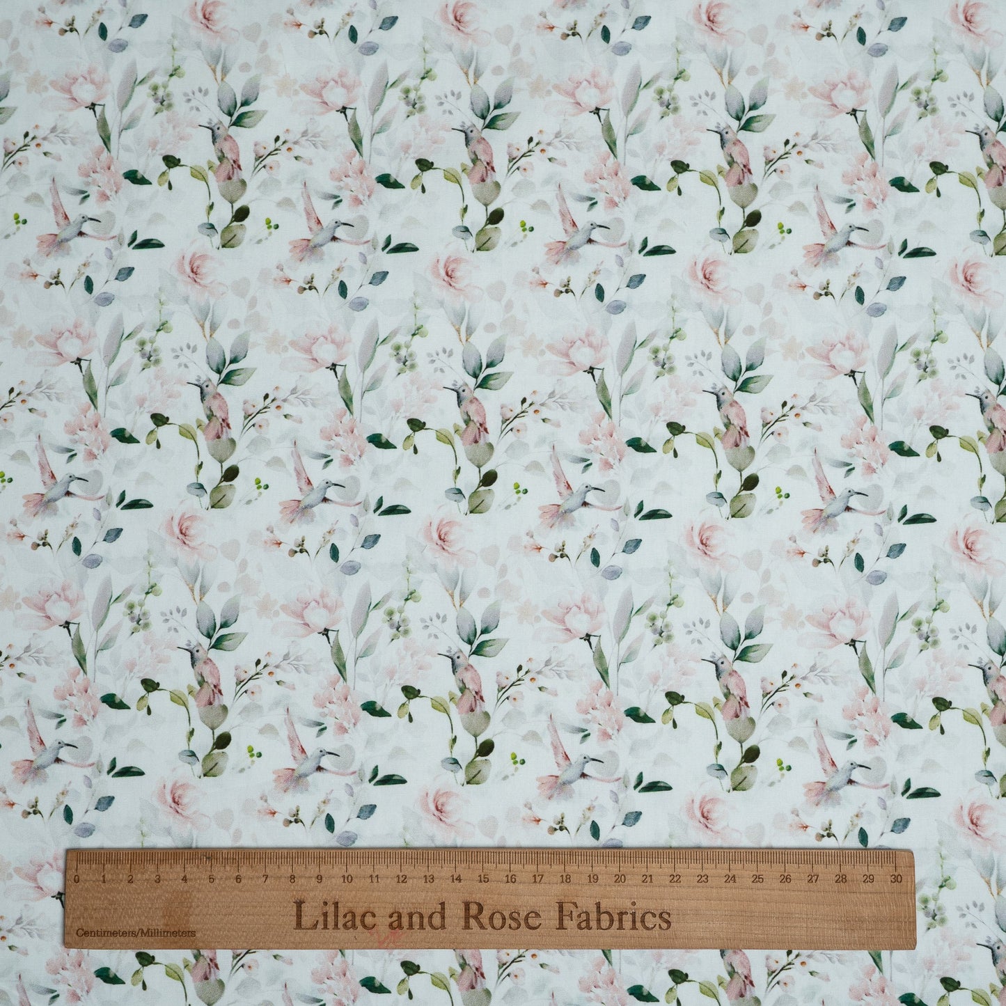 100% Cotton - Hummingbirds