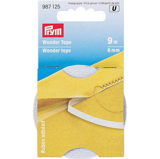Prym Wonder Tape - 6mm x 9m