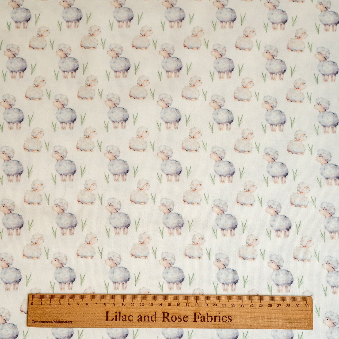 Remnant 51cm - 21 Wale Needlecord - Lambs