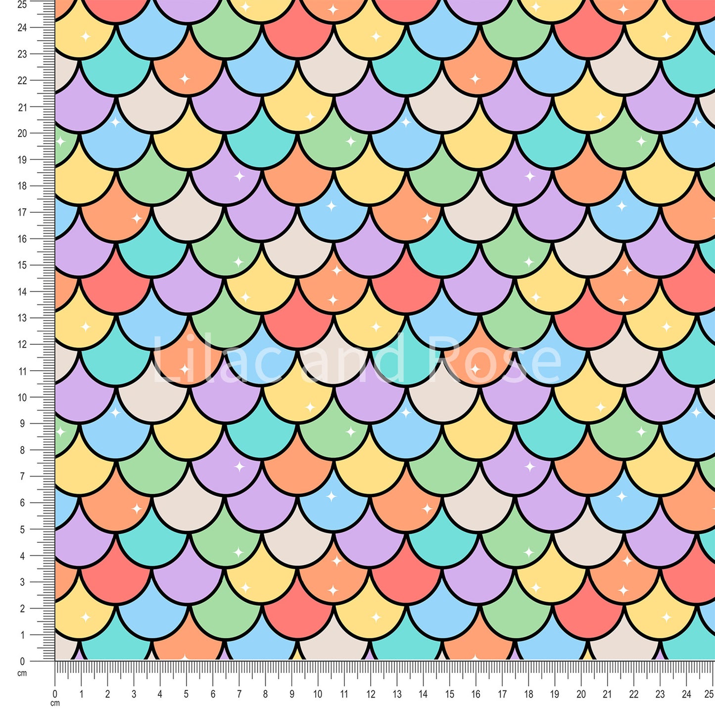PRE-ORDER - Pastel Mermaid Scales