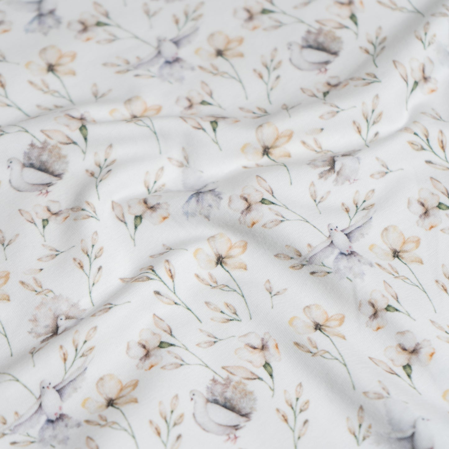 Cotton Jersey - Delicate Florals