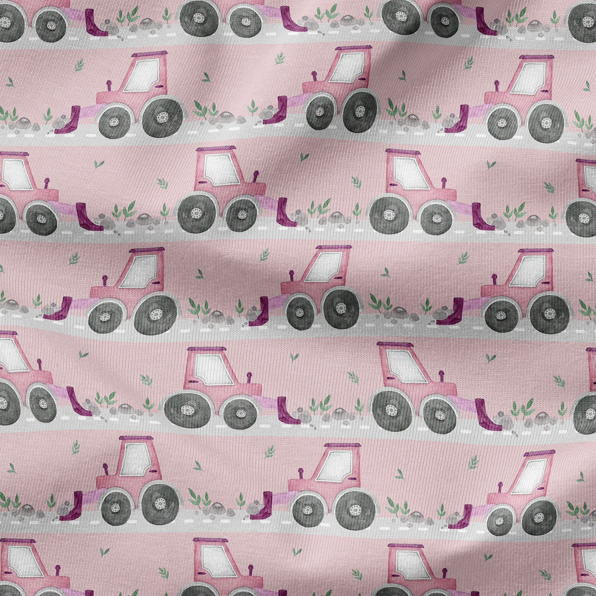Pink Diggers Vector PRE-ORDER - Pink Diggers (Exclusive) – Lilac and Rose Fabrics