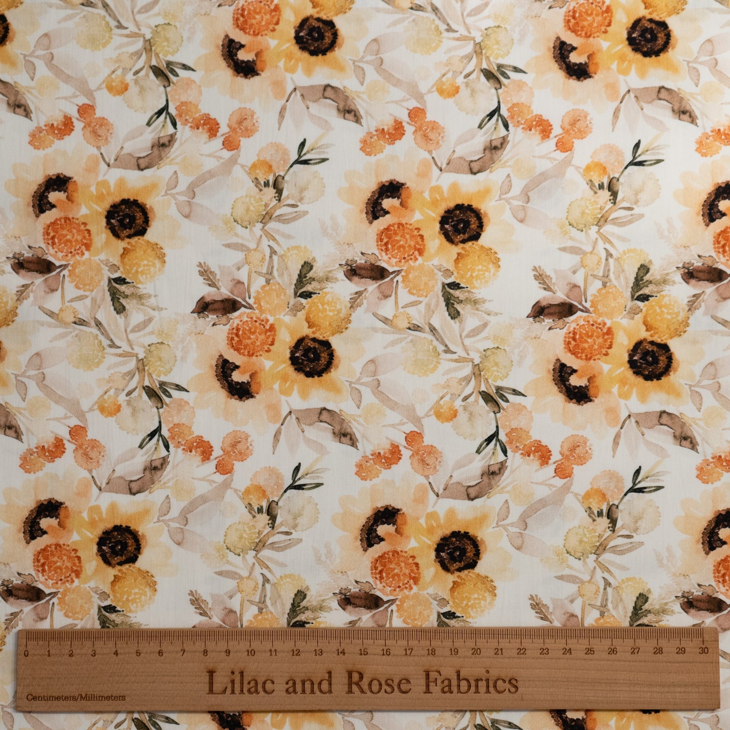 100% Cotton - Sunflowers